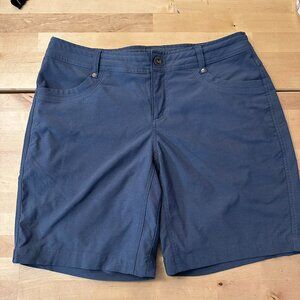 Ws Kuhl Trekr Short, sz 10 (8" inseam), Blue, great for hiking and everyday